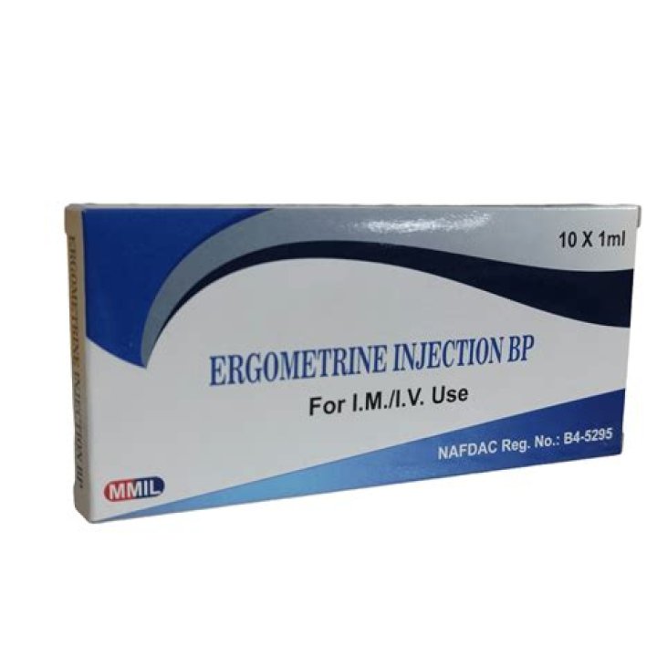 Is Ergometrine same as oxytocin?