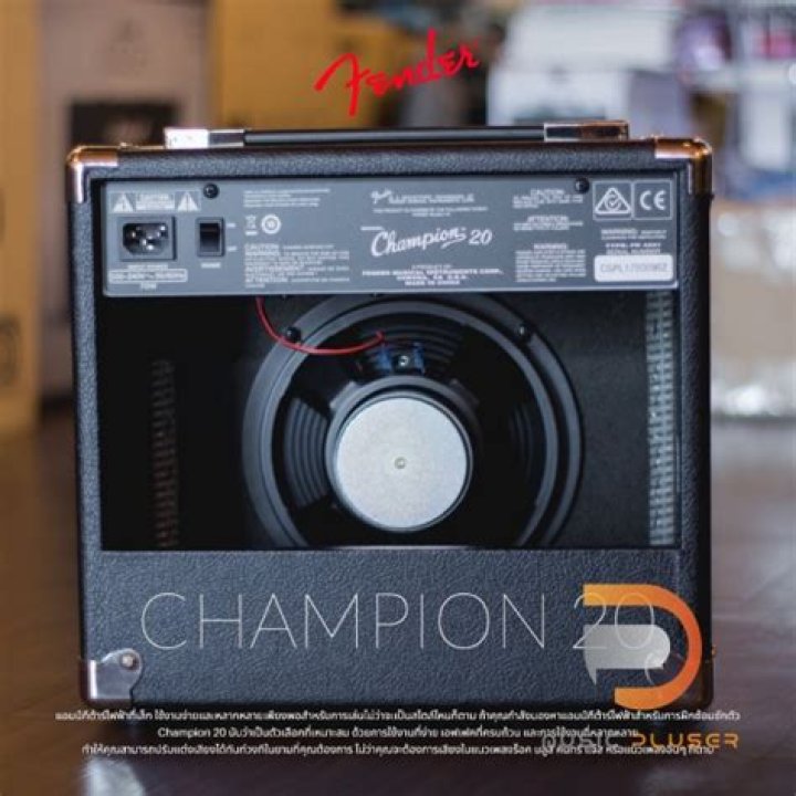 Is Fender Champion 20 Loud enough?
