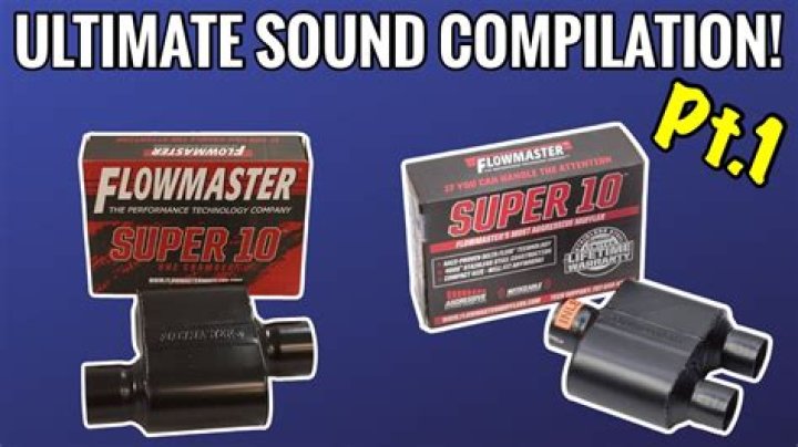 Is Flowmaster Super 10 loud?