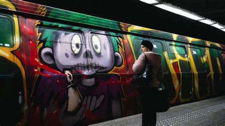 Is Graffiting a train illegal?