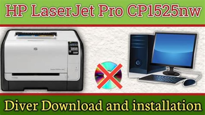 Is HP Laserjet cp1525nw wireless?