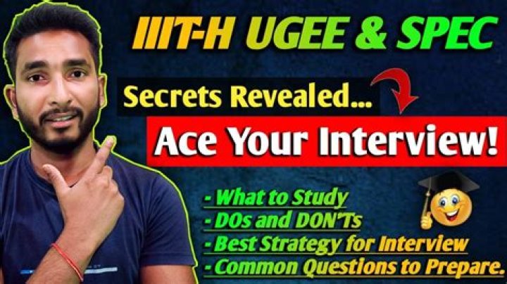 Is Iiith interview tough?
