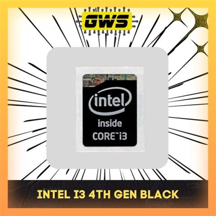 Is Intel i3 4th gen?