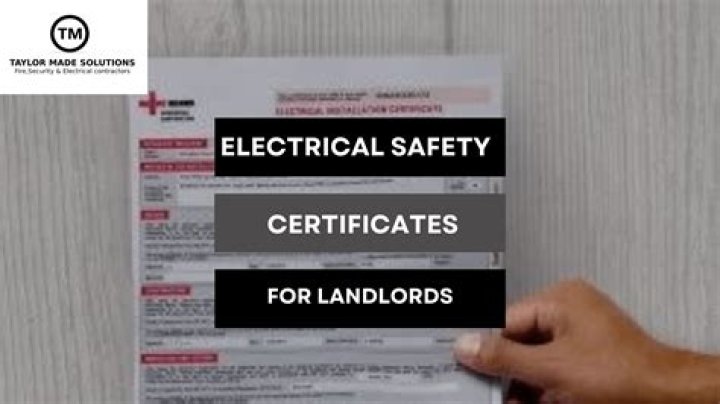 Is it a legal requirement for landlords to have electrical certificate?