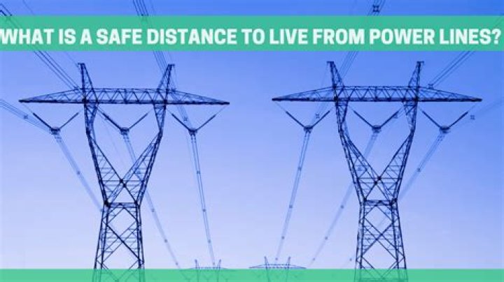 Is it bad for your health to live near power lines?