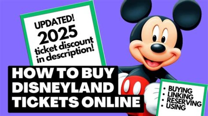 Is it cheaper to buy Disneyland tickets in advance?