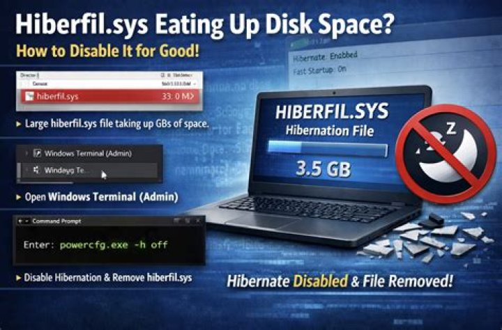 Is it OK to delete Hiberfil sys?