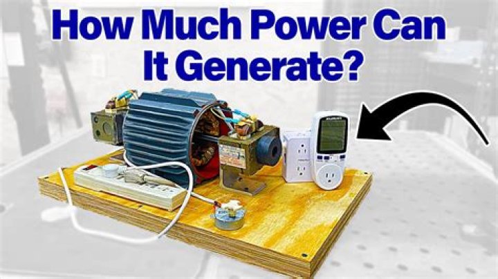 Is it possible to make a self powered generator?