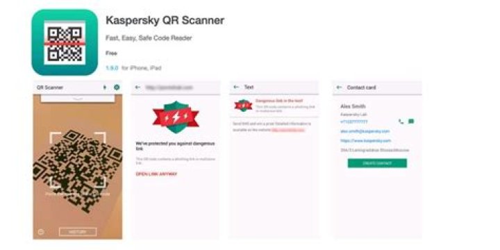 Is Kaspersky QR scanner safe?