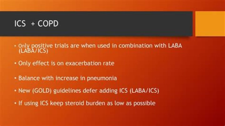 Is LABA used in COPD?