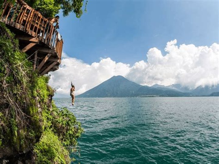Is Lake Atitlan safe to swim in?