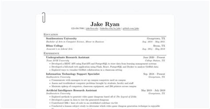 Is LaTeX good for resume?