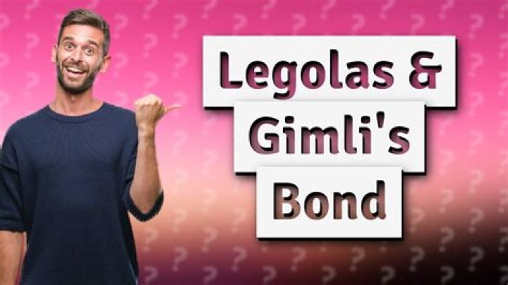 Is Legolas in love with Gimli?
