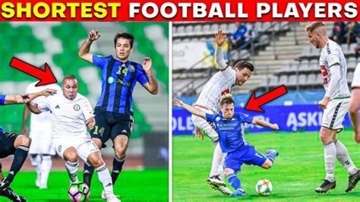 Is Messi the shortest soccer player?