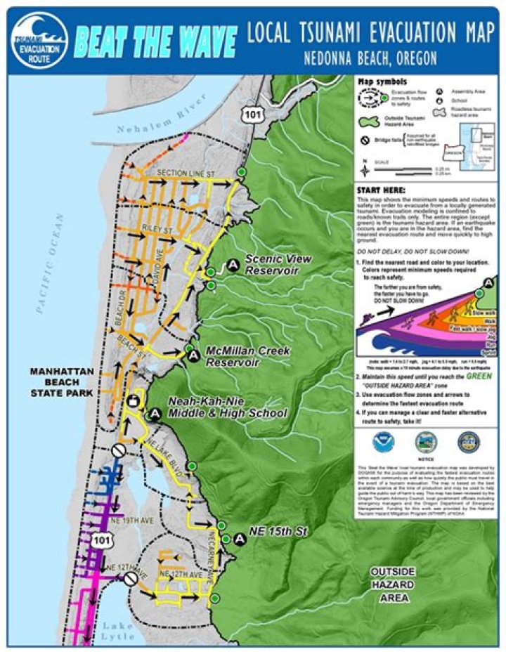 Is Newport Beach a tsunami zone?