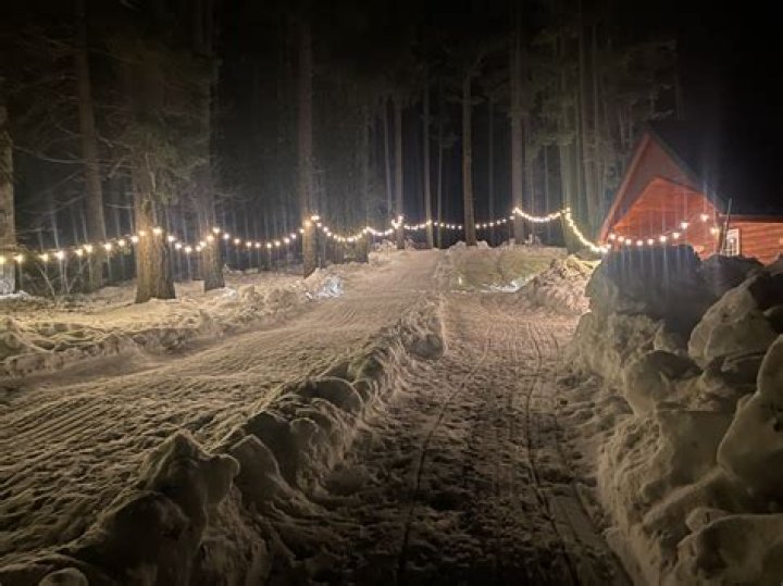 Is night sledding a thing?