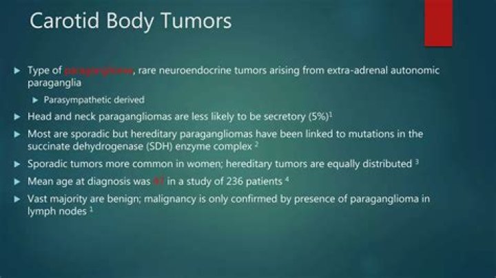 Is paraganglioma considered cancer?