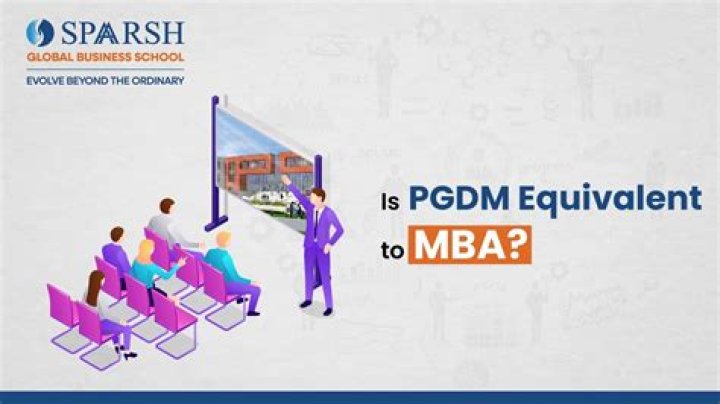 Is PGDM from welingkar equivalent to MBA?