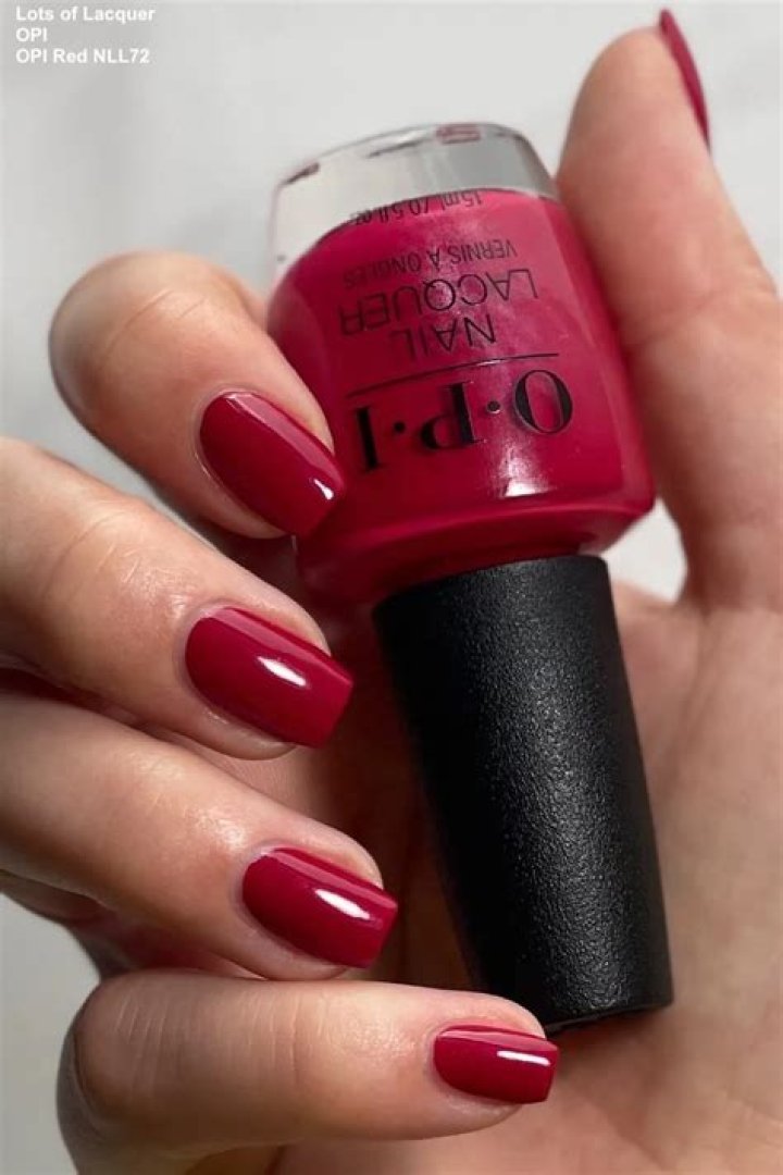 Is red nail polish old?