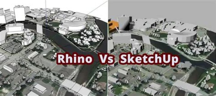Is Rhino easier than SketchUp?