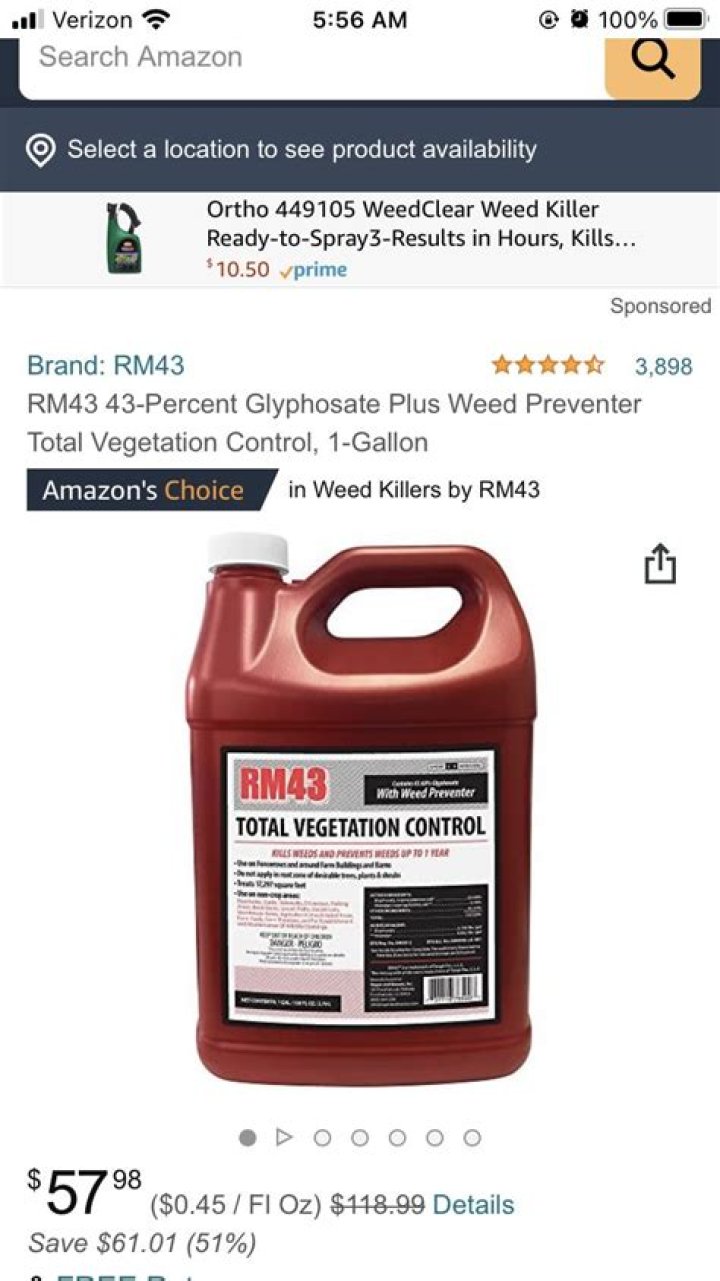 Is RM43 weed killer any good?