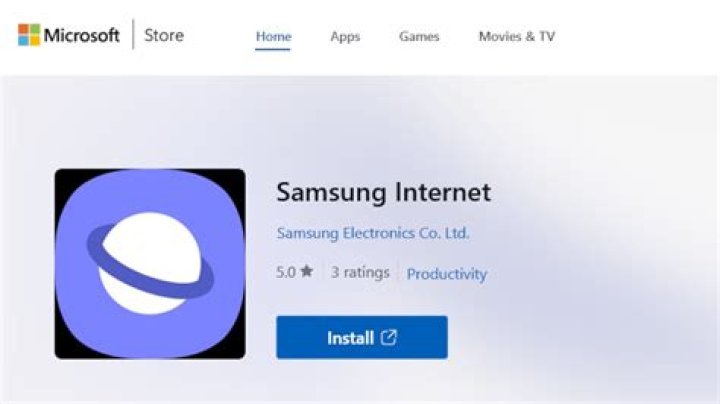Is Samsung Internet available for PC?