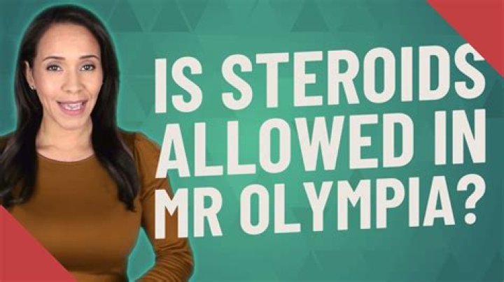 Is steroids allowed in Mr Olympia?