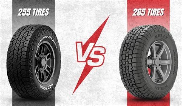 Is there a big difference between 265 and 285 tires?