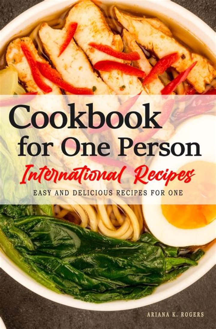 Is there a cookbook for one person?