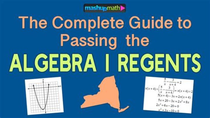 Is there a curve on the Algebra 1 Regents?