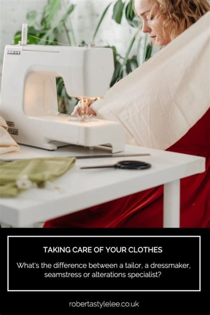 Is there a difference between tailor and dressmaker?