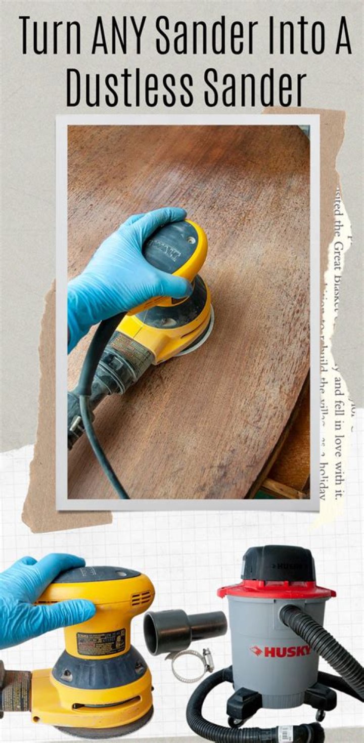 Is there a dustless sander?