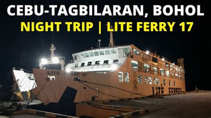 Is there a ferry from Cebu to Bohol?