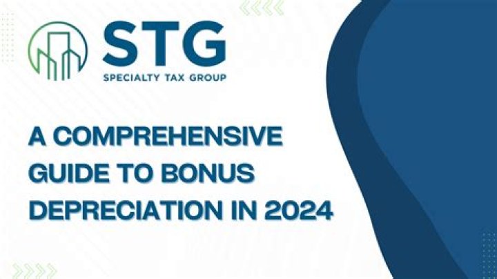 Is there a limit to bonus depreciation?