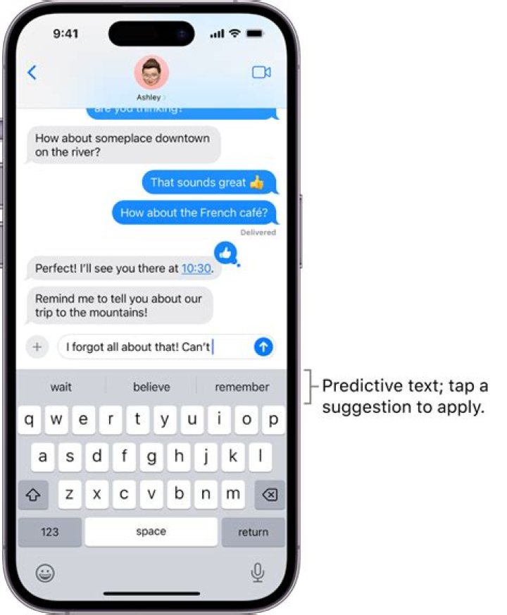 Is there a texting app for iPod?