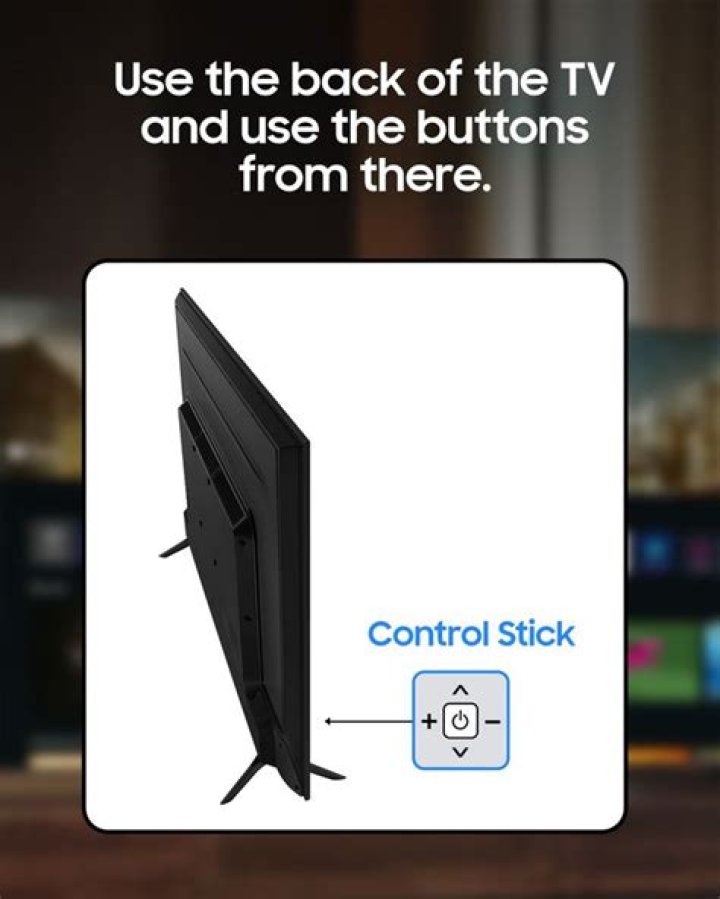 Is there a way to control a TV without remote?