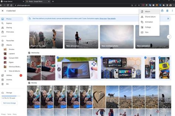 Is there an album limit on Google Photos?