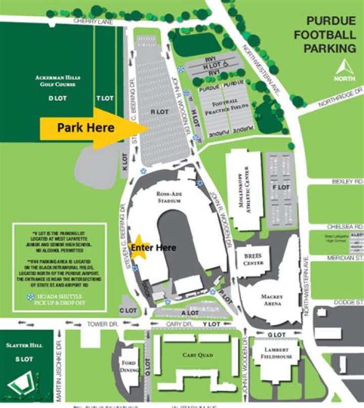 Is there free parking at Purdue?