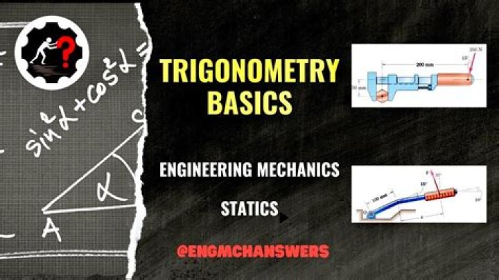 Is trigonometry needed for engineering?