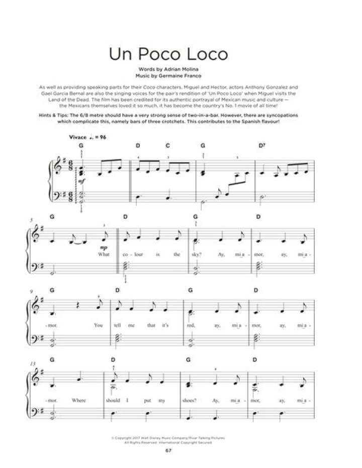 Is Un Poco Loco a real song?