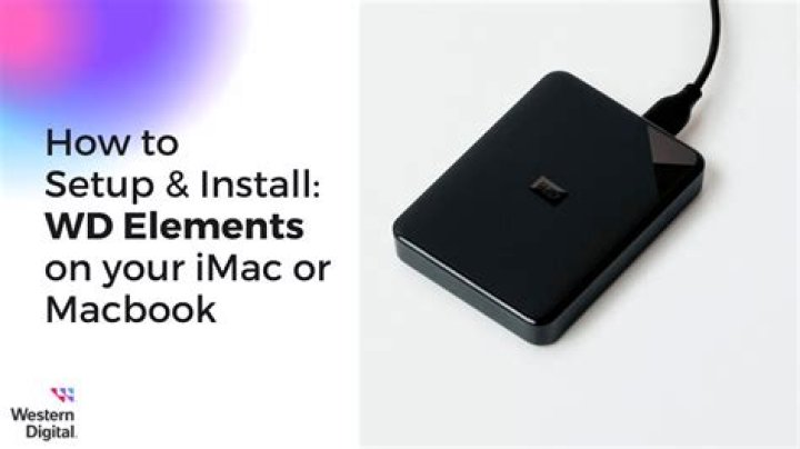 Is WD Elements hard drive compatible with Mac?