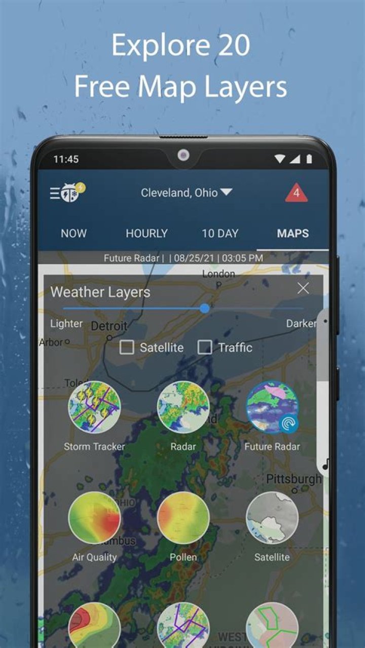 Is WeatherBug app free?
