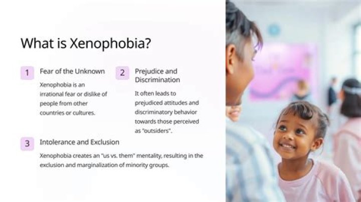 Is xenophobia an adjective?