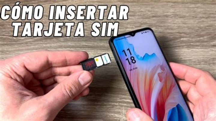 Que significa insertar tarjeta SIM?