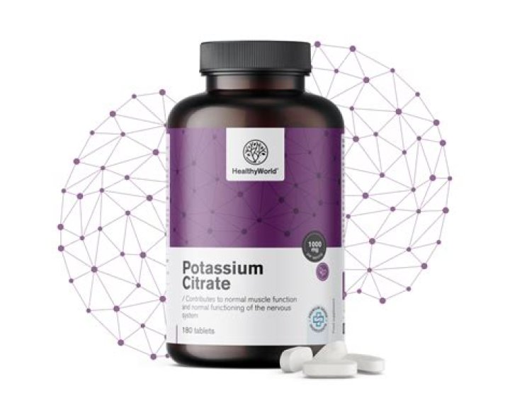 Quelle est la dose de citrate de potassium?