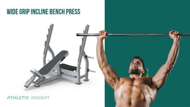 Should grip be wider incline bench?