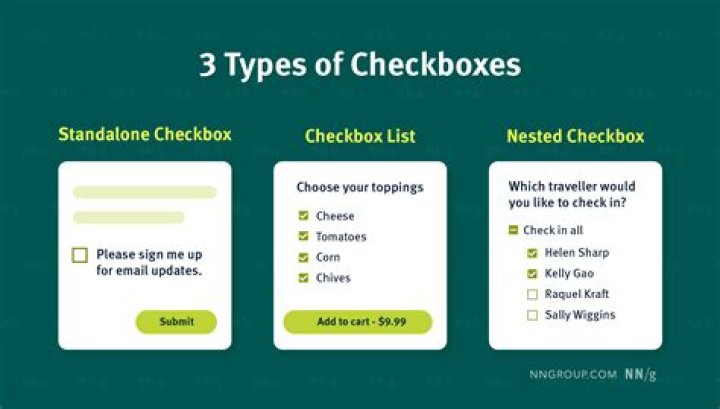Should you check or X boxes?