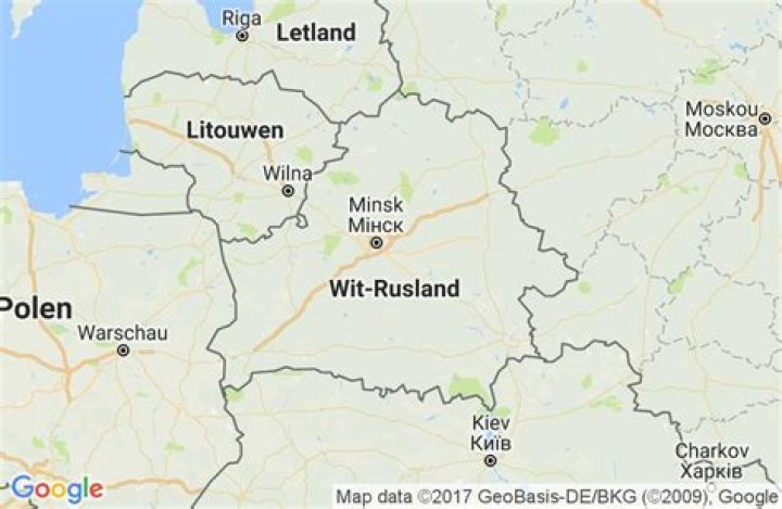 Waar grenst Wit-Rusland aan?
