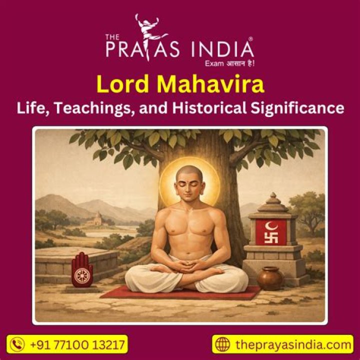 Was Lord Mahavira a mathematician?