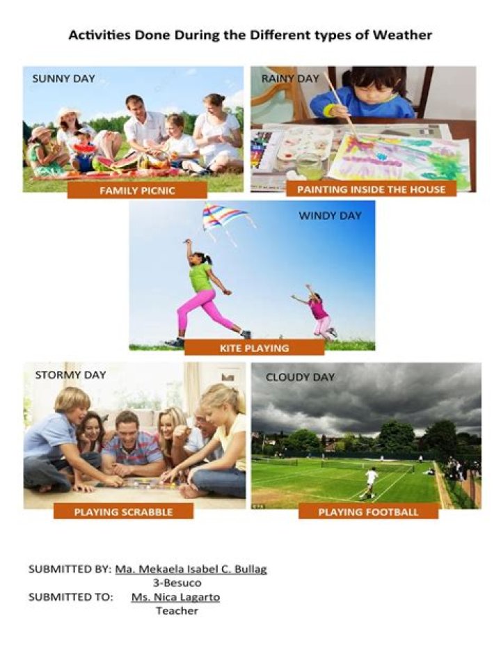 What activities can you do in nature?